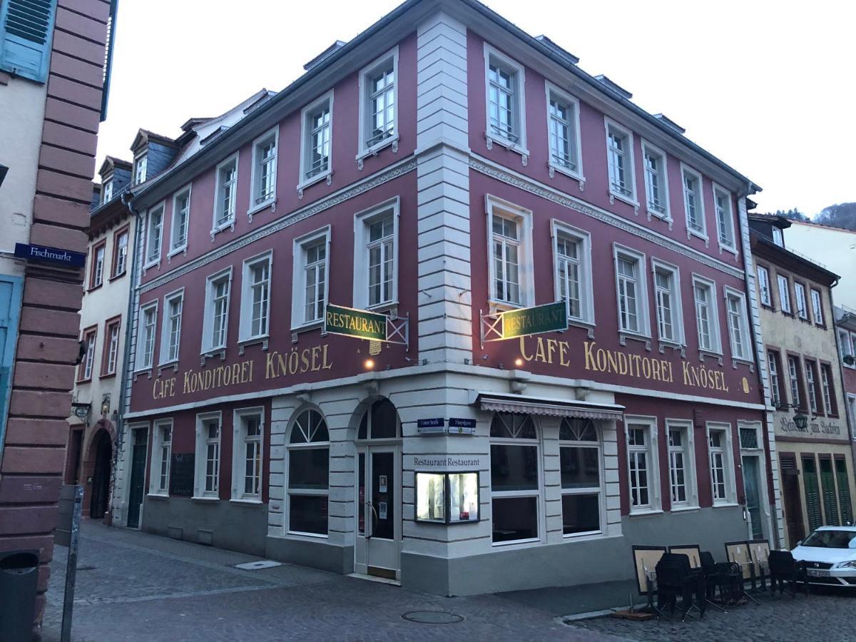Cafe & Hotel Knoesel Heidelberg Exterior foto
