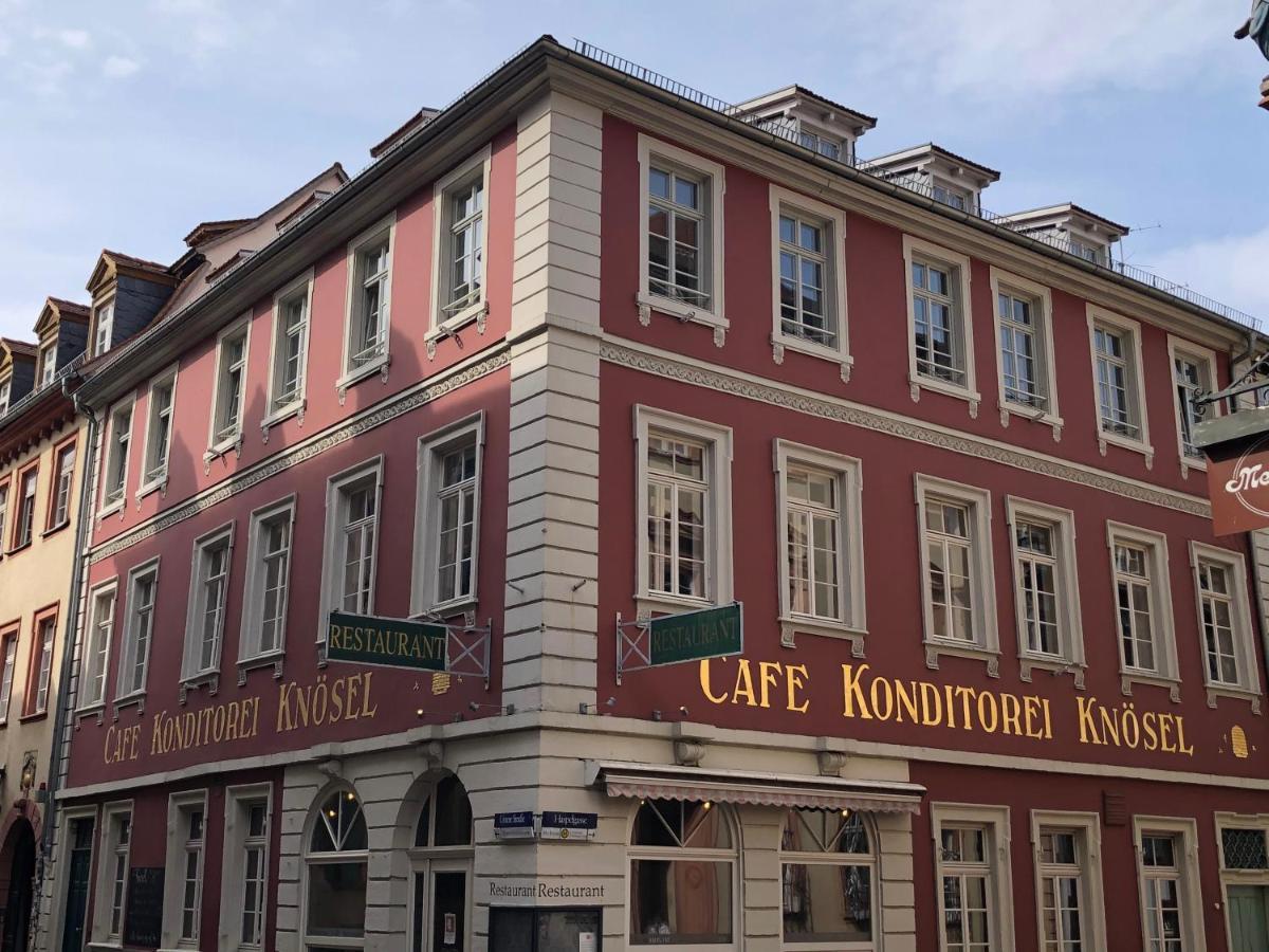Cafe & Hotel Knoesel Heidelberg Exterior foto