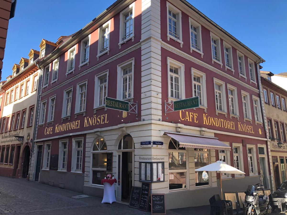 Cafe & Hotel Knoesel Heidelberg Exterior foto